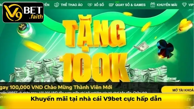 V9bet - Sân chơi cá cược hấp dẫn nhất 2025 28 Khuyến mãi tại nhà cái V9bet cực hấp dẫn
