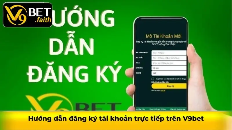 V9bet - Sân chơi cá cược hấp dẫn nhất 2025 30 Hướng dẫn đăng ký tài khoản trực tiếp trên V9bet